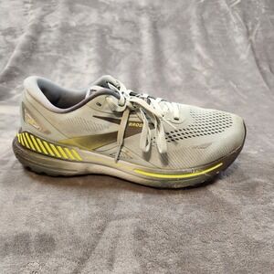Brooks Shoes Mens 10 Gray Adrenaline GTS 23 Support Running Sneaker 1103911D458
